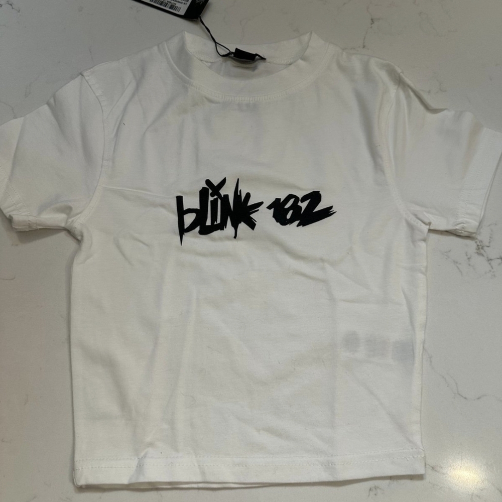 Blink 182 Boohoo Baby T-shirt Crop Top Sold Out